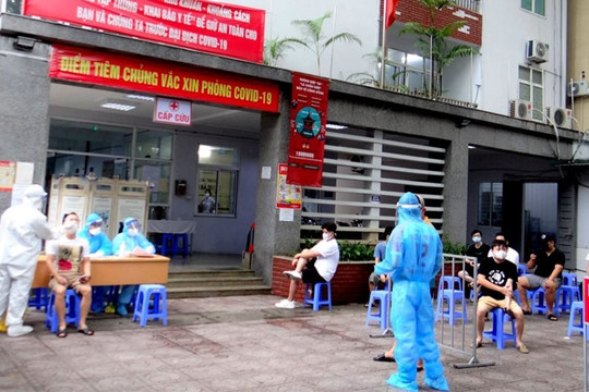 Hà Nội: Ghi nhận thêm 24 ca SARS-CoV-2 tại 7 quận, huyện