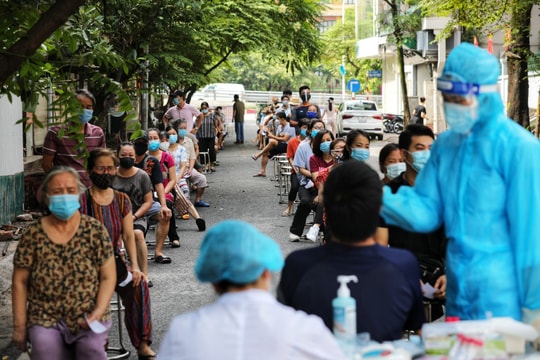 Chiều 13/8: Hà Nội thêm 58 ca mắc mới, trong đó có 20 ca cộng đồng