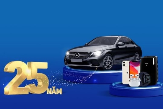 Sở hữu xe Mercedes khi chi tiêu thẻ tín dụng VIB
