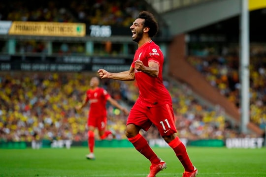 Ghi bàn trong 5 trận mở màn Salah đi vào lịch sử Premier League