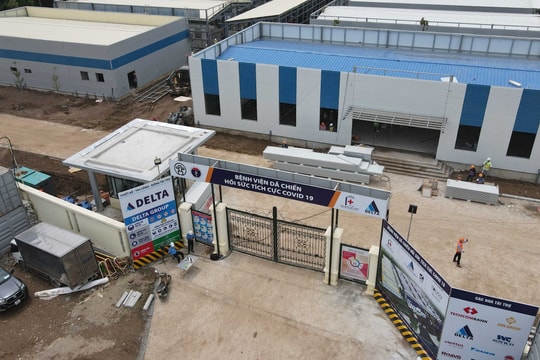 Bệnh viện dã chiến Yên Sở bước vào giai đoạn hoàn thiện