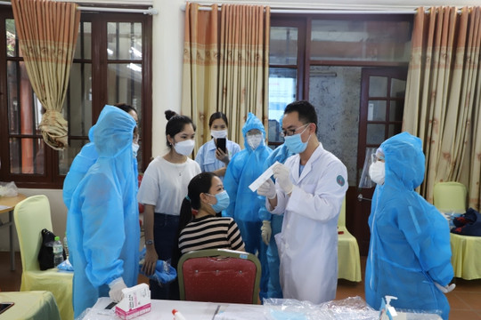 Công điện khẩn ứng phó với chùm ca bệnh mới ở tỉnh Bắc Ninh
