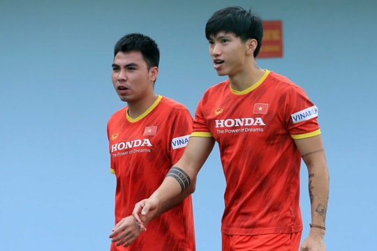 Văn Hậu có thể vắng mặt tại loạt trận đầu Vòng loại thứ 3 World Cup 2022 vì chấn thương