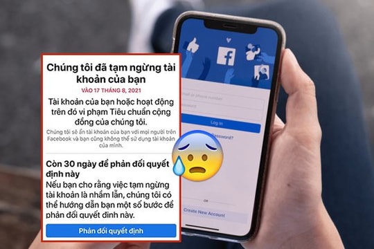Nhiều tài khoản Facebook tại Việt Nam  "bay màu" trong một đêm do clip 'nóng'