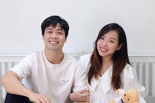Vợ của cầu thủ Công Phượng đã sinh con đầu lòng