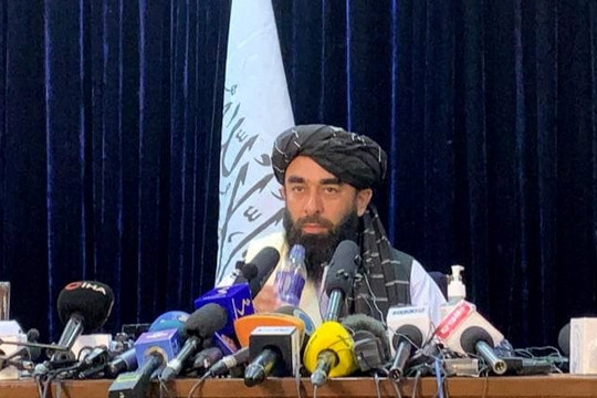Tin vắn thế giới ngày 18/8: Taliban lần đầu họp báo sau khi giành chính quyền, cam kết nhiều đổi mới cho Afghanistan