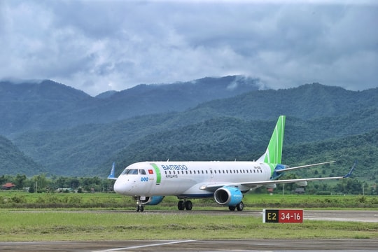 Lãnh đạo Cục Hàng không:"Chuyến bay Bamboo Airways khởi đầu trang sử mới của ngành hàng không Điện Biên"