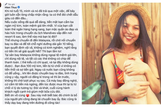 Mang nhiều tiền mặt và thẻ ngân hàng nhưng Hiền Thục vẫn suýt chết đói vì một sai lầm