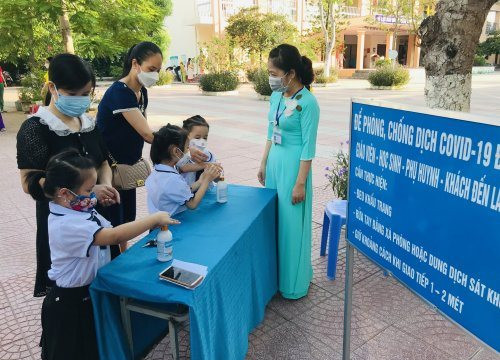 Hơn 71.000 học sinh lớp 1 Thanh Hóa tựu trường