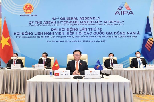 Thúc đẩy hợp tác nghị viện trong lĩnh vực số, đảm bảo tăng trưởng ổn định khu vực ASEAN