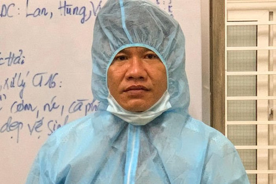 Dùng hung khí đe dọa cán bộ đang truy vết F0