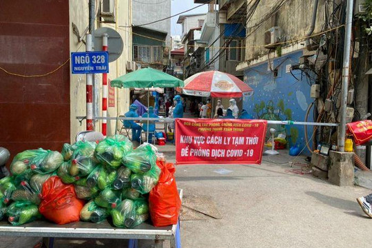 Hà Nội: Phong tỏa khu vực có 2.000 dân ở quận Thanh Xuân