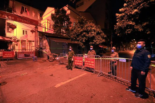 Hà Nội: Phong tỏa ngay trong đêm 2 tuyến phố tại phường Yết Kiêu, quận Hà Đông