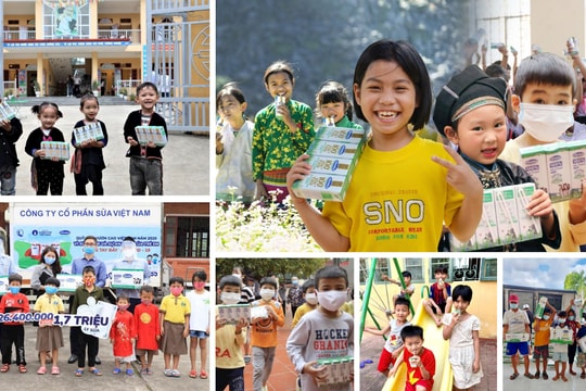 Vinamilk tiếp nối chiến dịch bạn khỏe mạnh, Việt Nam khởi mạnh với dự án “Vùng xanh hy vọng”
