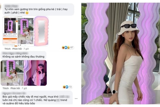 Ngọc Trinh bị tố xài hàng fake sau khi khoe tậu gương 280 triệu giống Jisoo, Bella Hadid