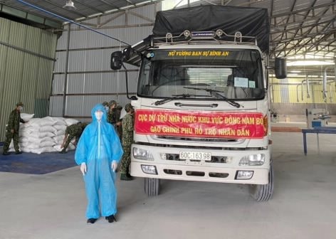 Hơn 8.360 tấn gạo hỗ trợ người dân tỉnh Bình Dương