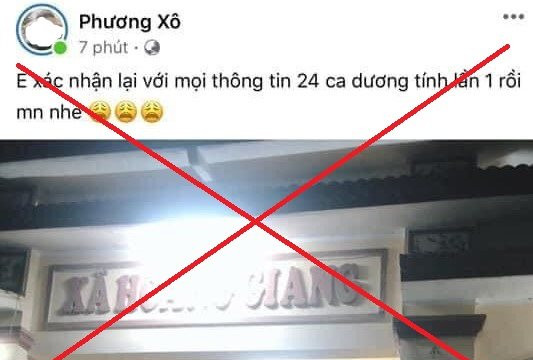 Xử lý cô gái đăng tin sai sự thật 24 ca dương tính lần 1 với Covid-19
