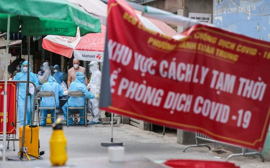 Trưa 26/8, Hà Nội thêm 33 ca mắc Covid-19 mới, trong đó có 23 ca tại cộng đồng