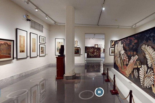 Bảo tàng Mỹ thuật Việt Nam ra mắt công nghệ tham quan trực tuyến 3D Tour