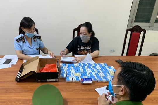 Hà Nội: Tạm giữ hơn 50 hộp thuốc kháng virus không có giấy tờ hợp lệ