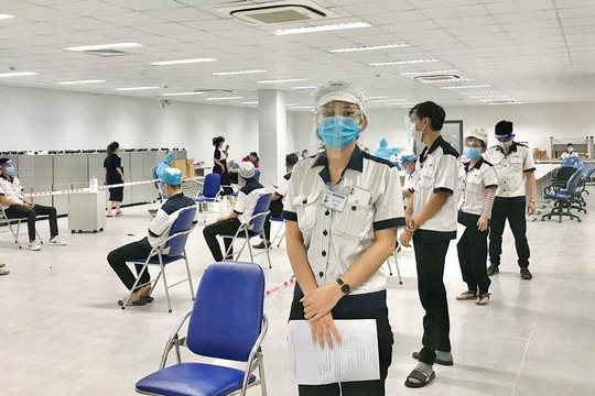 Ổ dịch Covid-19 bùng phát trong Khu Công nghiệp VSIP Quảng Ngãi
