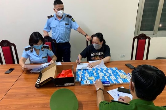 Thu giữ lô thuốc "điều trị Covid-19" không rõ nguồn gốc