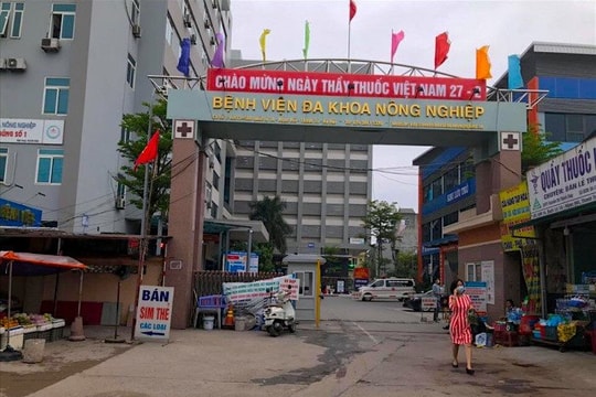 Hà Nội  tìm người từng đến Bệnh viện Đa khoa Nông nghiệp
