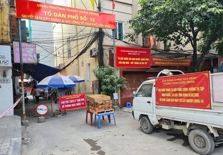 Trưa 30/8, Hà Nội thêm 45 ca COVID-19 mới