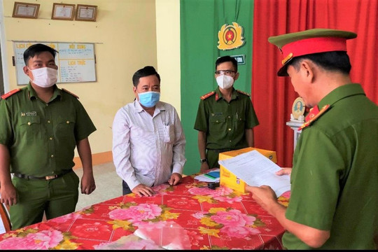 Bắt tạm giam nguyên Bí thư, Chủ tịch xã làm thất thoát gần 300 triệu đồng
