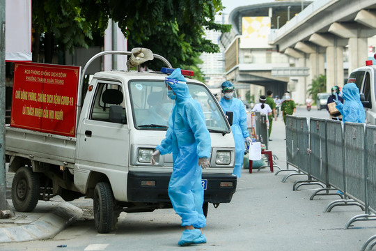 Hà Nội phát hiện thêm 20 ca dương tính SARS-CoV-2