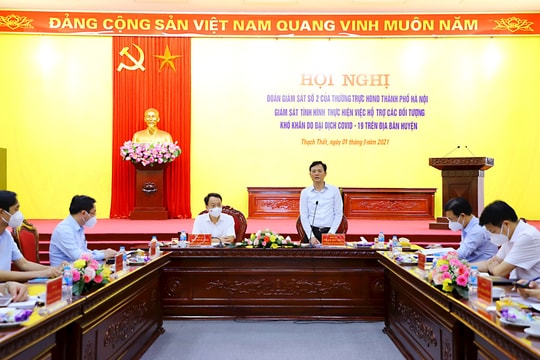 Khẩn trương tháo gỡ vướng mắc để gói hỗ trợ đến với người dân