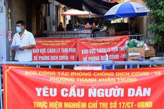 Hà Nội siết chặt các biện pháp cao hơn với khu vực “vùng đỏ”
