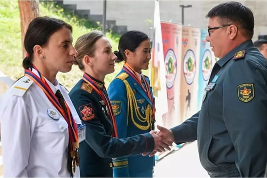 Army Games 2021 lập kỷ lục về số lượng nữ quân nhân tham gia thi đấu   