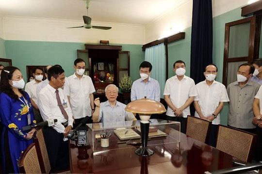 Tổng Bí thư: Học Bác không phải chỉ hô khẩu hiệu, phải có hành động thực tế