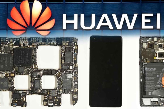 Linh kiện Trung Quốc chiếm 60% trong smartphone mới của Huawei