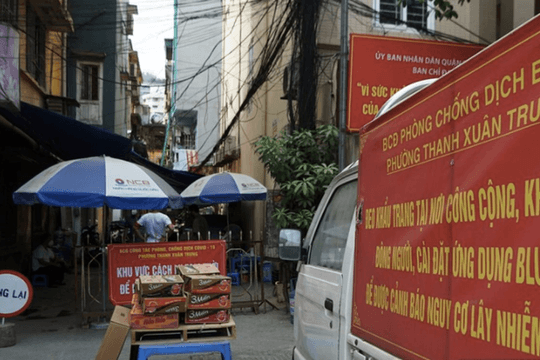 Sáng 4/9, Hà Nội ghi nhận thêm 6 trường  hợp dương tính SARS-CoV-2