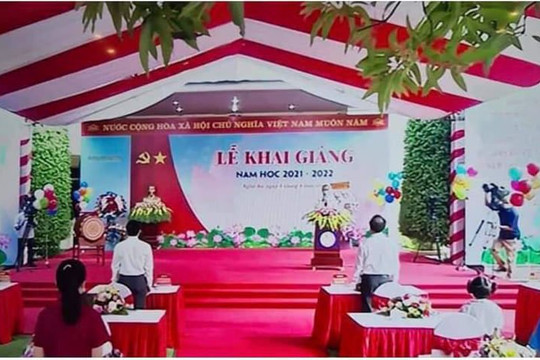 Lễ khai giảng đặc biệt của ngành giáo dục Nghệ An 