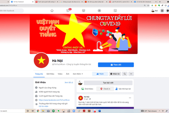 12 trang, nhóm sử dụng tên, logo “Hà Nội” bị “sờ gáy”