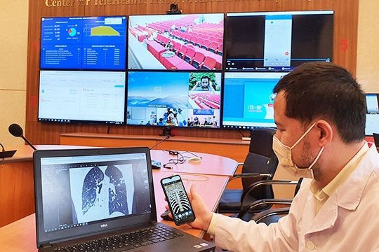 Bệnh viện được lập phòng khám từ xa tư vấn, điều trị F0 tại nhà