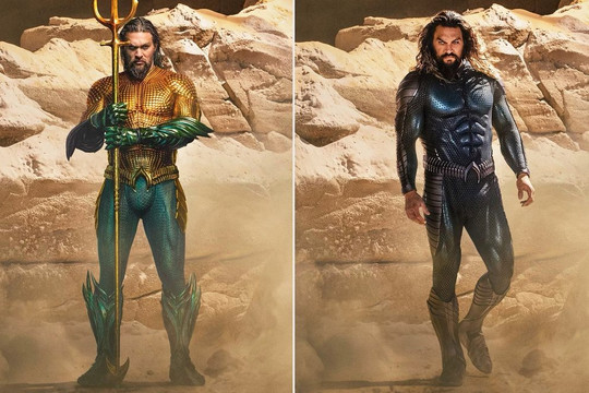 Bom tấn ‘Aquaman 2’ tiêt lộ hình ảnh mới của Jason Momoa