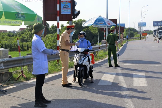 Nam Định: Tiếp tục tạm dừng việc tiếp nhận người về từ các địa phương đang thực hiện giãn cách theo Chỉ thị 16