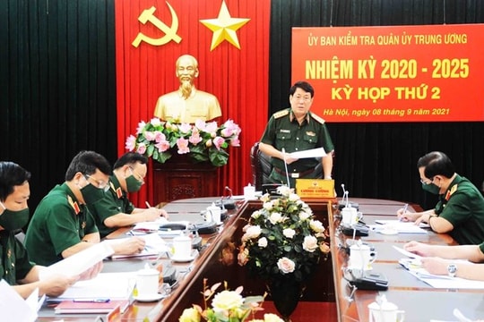 UBKT Quân ủy Trung ương xem xét, đề nghị thi hành kỷ luật quân nhân