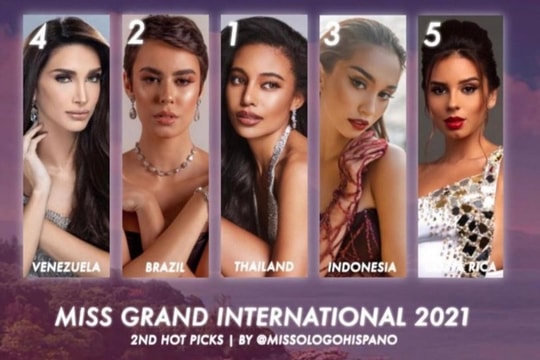 Nguyễn Thúc Thùy Tiên được dự đoán lọt Top 7 Miss Grand International 2021