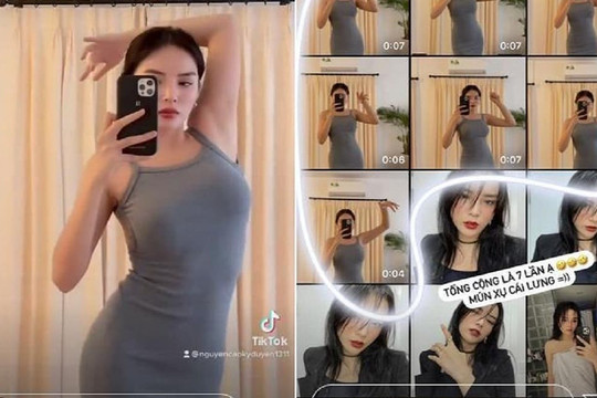 Tung clip biến hình gợi cảm, Kỳ Duyên lại lộ body 'đuông dừa', đô con như lực điền