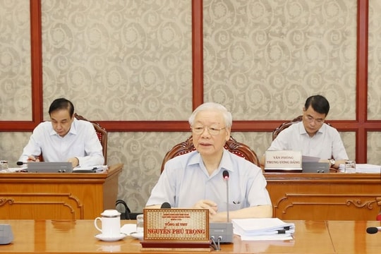 Tổng Bí thư: Phải chống tiêu cực trong cả lĩnh vực tư tưởng chính trị, lối sống