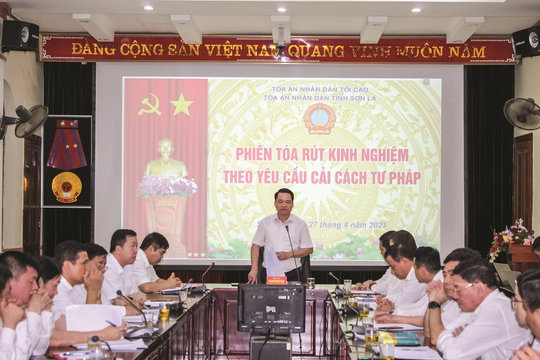 TAND tỉnh Sơn La: Giải pháp hiệu quả trong thực hiện nhiệm vụ cải cách tư pháp