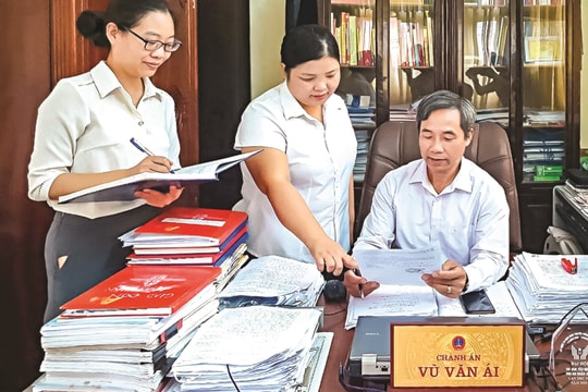 Vị Chánh án tâm huyết với nghề