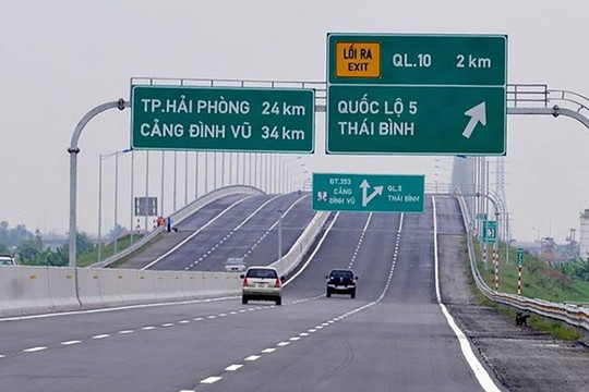 Cao tốc Hà Nội - Hải Phòng thu phí trở lại theo mức phí như trước giảm giá