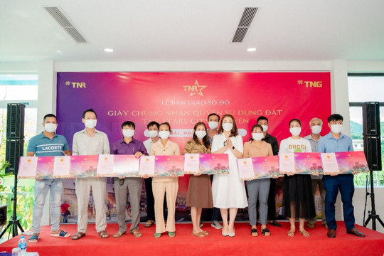 TNR Holdings Vietnam - Dấu ấn của sự tận tâm với loạt dự án bàn giao sổ đỏ và hoàn thiện hạ tầng