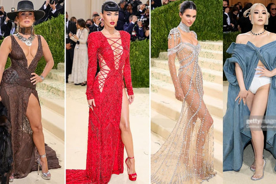 Hailey Bieber, Irina Shayk, Megan Fox cùng loạt mỹ nhân đình đám đổ bộ 'đường đua gợi cảm' trên thảm đỏ Met Gala 2021